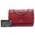 Wallet On Chain Chanel CC Matelassé Lammleder Geldbörse mit Kette Rot - Ansicht 8