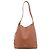 Borsa a spalla in pelle cognac Louis Vuitton