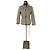 Dolce & Gabbana Damen Jacke Graue Jeans Jacke Gr. 40 Khaki