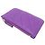 Tarjetero de piel de ternera granulada morado Chanel Púrpura - vista 4