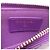 Tarjetero de piel de ternera granulada morado Chanel Púrpura - vista 6