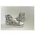 Sneakers alte Isabel Marant Tie-Dye Marrone Bianco - vista 2
