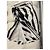 Bottega Veneta Tasche mit Zebra-Print Schwarz Weiß - Ansicht 5