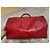 Keepall Epi tiene tutto Louis Vuitton Rosso - vista 5