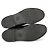 Botas de tobillo de cuero forradas de shearling con trim de cadena de Chanel Negro - vista 6