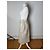 Gonna in lana vintage Dior grigio chiaro M Bianco - vista 2