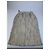Gonna in lana vintage Dior grigio chiaro M Bianco - vista 4