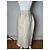 Gonna in lana vintage Dior grigio chiaro M Bianco - vista 8