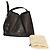 Rag & Bone Damen Bloom Large schwarze Kalbsleder Umhängetasche & Schultertasche - Ansicht 12