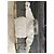 Doudoune Baby Dior avec col en fourrure Blanc - vue 3