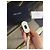 Custodia in pelle Saffiano Prada per AirPods Bianco - vista 8