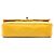 Chanel Giallo Piccolo Classico in Pelle di Agnello Doppio Senape - vista 3