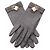 Hermès Kelly Handschuhe - Damen Lederhandschuhe in Schwarz