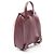 Mochila de cuero burdeos de la línea Must de Cartier - vista 2