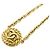 Collana Chanel Dorata con Pendente D'oro