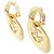 Orecchini a clip dorati Chanel D'oro - vista 2