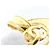 Orecchini a clip dorati Chanel D'oro - vista 4