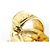 Orecchini a clip dorati Chanel D'oro - vista 6