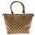 Borsa a mano Damier Saleya PM Louis Vuitton Marrone