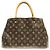 Bolso Monogram Montaigne MM de Louis Vuitton Castaño