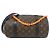Borsa a Spalla Louis Vuitton Monogram Solar Ray Mini Polochon M44479 Marrone Nero