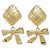 Orecchini a clip dorati Chanel D'oro