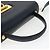 Salvatore Ferragamo Gancini Convertible Top Handle Pelle Medium Blu navy - vista 7