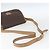 Céline Celine Vintage Macadam Schultertasche aus Canvas und Leder Braun - Ansicht 7