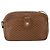 Céline Borsa a Spalla Celine Vintage Macadam in Tela e Pelle Marrone