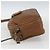 Céline Borsa a Spalla Celine Vintage Macadam in Tela e Pelle Marrone - vista 3