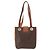 Céline Celine Vintage Macadam Schultertasche aus Canvas und Leder Braun - Ansicht 2