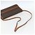 Céline Celine Vintage Macadam Schultertasche aus Canvas und Leder Braun - Ansicht 7