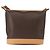 Céline Borsa a Spalla Macadam Vintage Celine in Tela e Pelle Marrone - vista 2