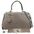 Céline Borsa in pelle grigia Celine Marrone