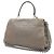 Céline Borsa in pelle grigia Celine Marrone - vista 2