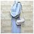 Borsa a tracolla Louis Vuitton Ivy Monogram Dune Wallet on Chain Bianco Beige - vista 4