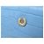BORSA JACQUEMUS LE CHIQUITO MEDIA IN PELLE STILE COCODRILLO Blu - vista 11