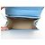 BORSA JACQUEMUS LE CHIQUITO MEDIA IN PELLE STILE COCODRILLO Blu - vista 12