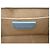 BORSA JACQUEMUS LE CHIQUITO MEDIA IN PELLE STILE COCODRILLO Blu - vista 13