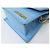 BORSA JACQUEMUS LE CHIQUITO MEDIA IN PELLE STILE COCODRILLO Blu - vista 16