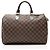 Louis Vuitton Damier Ebene Speedy 35 Tasche Braun