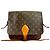 Borsa a Spalla Cartouchiere Monogram Louis Vuitton Marrone