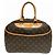 Borsa a mano Monogram Deauville Louis Vuitton Marrone
