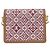 Borsa a Spalla Dauphine MINI Jacquard Louis Vuitton SINCE1854 Marrone - vista 2