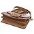 Borsa a Spalla Dauphine MINI Jacquard Louis Vuitton SINCE1854 Marrone - vista 3
