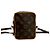 Borsa a spalla Mini Danube in pelle Monogram Louis Vuitton Metallico Bronzo - vista 4