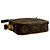 Borsa a spalla Mini Danube in pelle Monogram Louis Vuitton Metallico Bronzo - vista 8