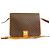Céline Borsa a spalla in pelle CELINE Macadam Blazon Trionphe Marrone