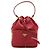 Borsa a mano 2 in 1 in nylon e pelle Prada Rosa