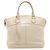 Borsa a mano Lockit MM in pelle Suhali Louis Vuitton Bianco